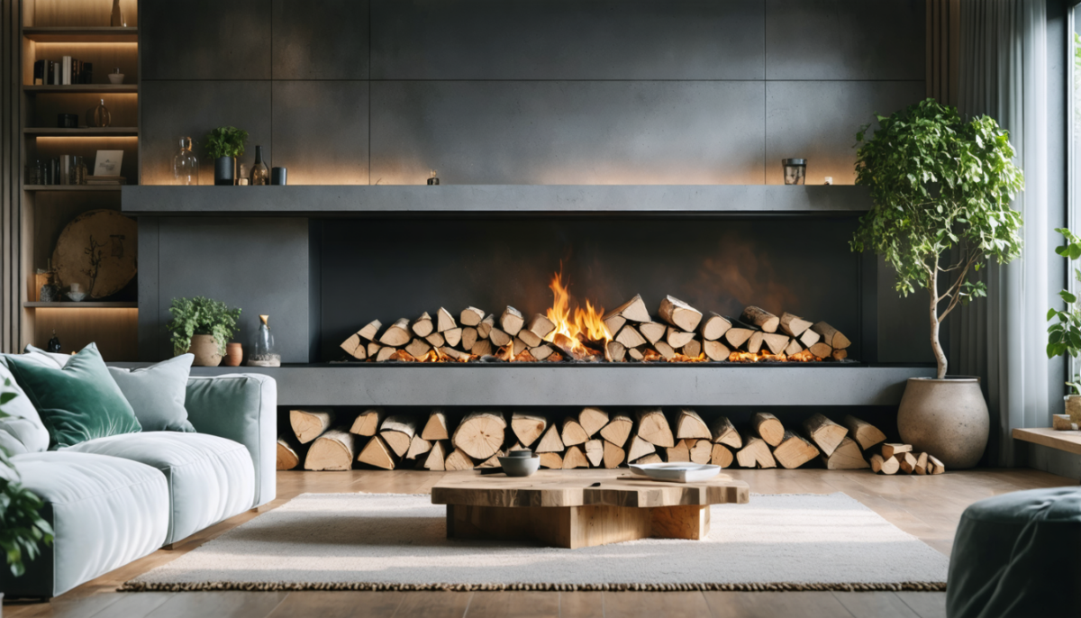 découvrez comment les bûches compressées offrent un chauffage efficace et écologique pour une maison chaleureuse, propre et sans encombrement.