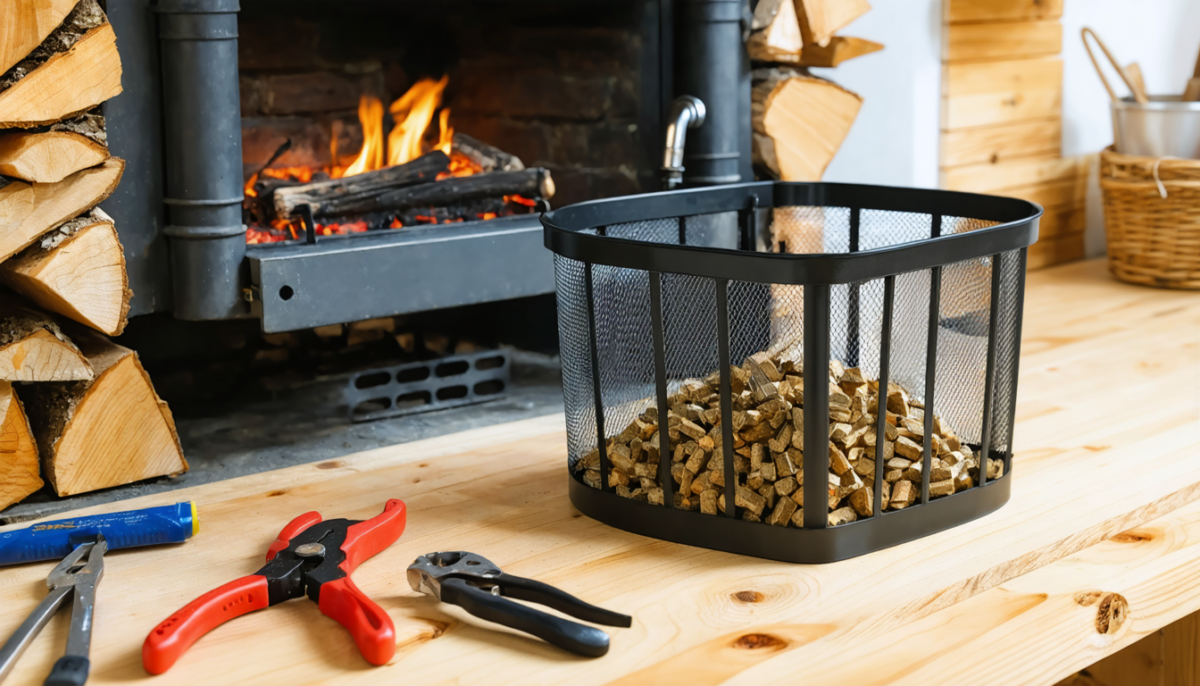 découvrez comment concevoir facilement un panier à pellets pour votre insert afin d'améliorer l'efficacité et le confort de votre chauffage.