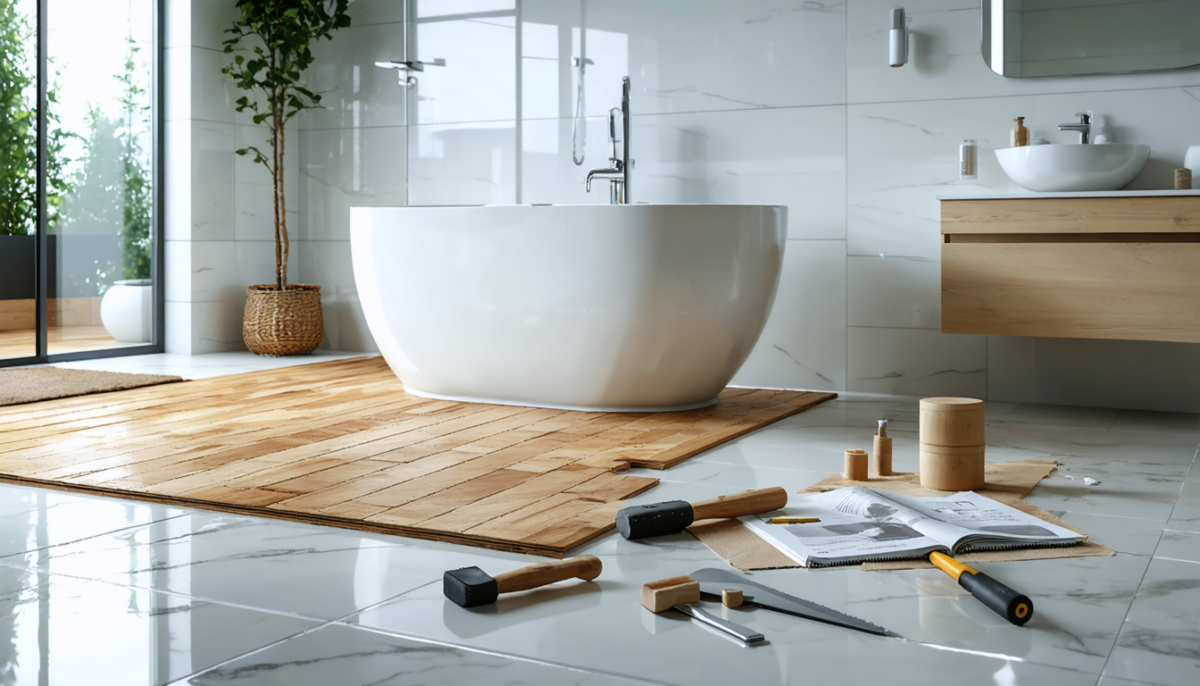 découvrez notre guide pratique pour installer un parquet flottant dans une salle de bains, avec des conseils étape par étape pour un sol durable et esthétique.
