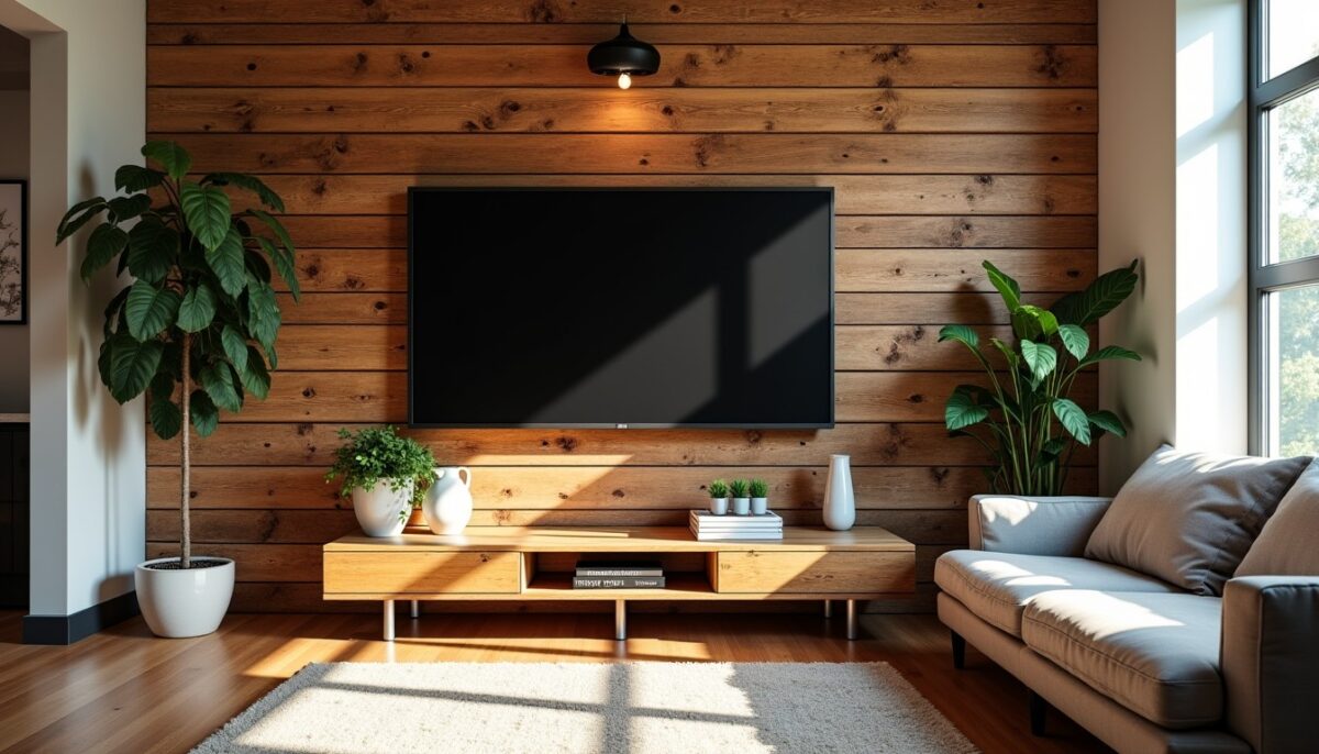 Aménager un Mur avec des Palettes pour Installer votre Support TV : Guide Complet et Astuces