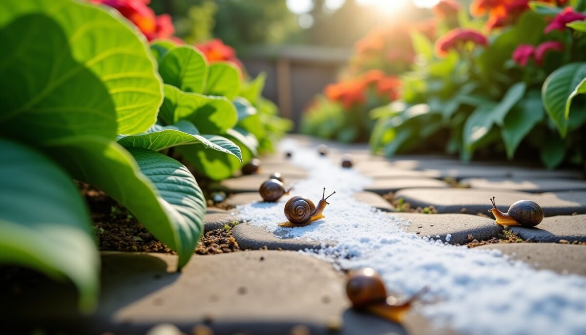 Bicarbonate de soude : une solution naturelle et efficace pour éloigner les escargots du jardin